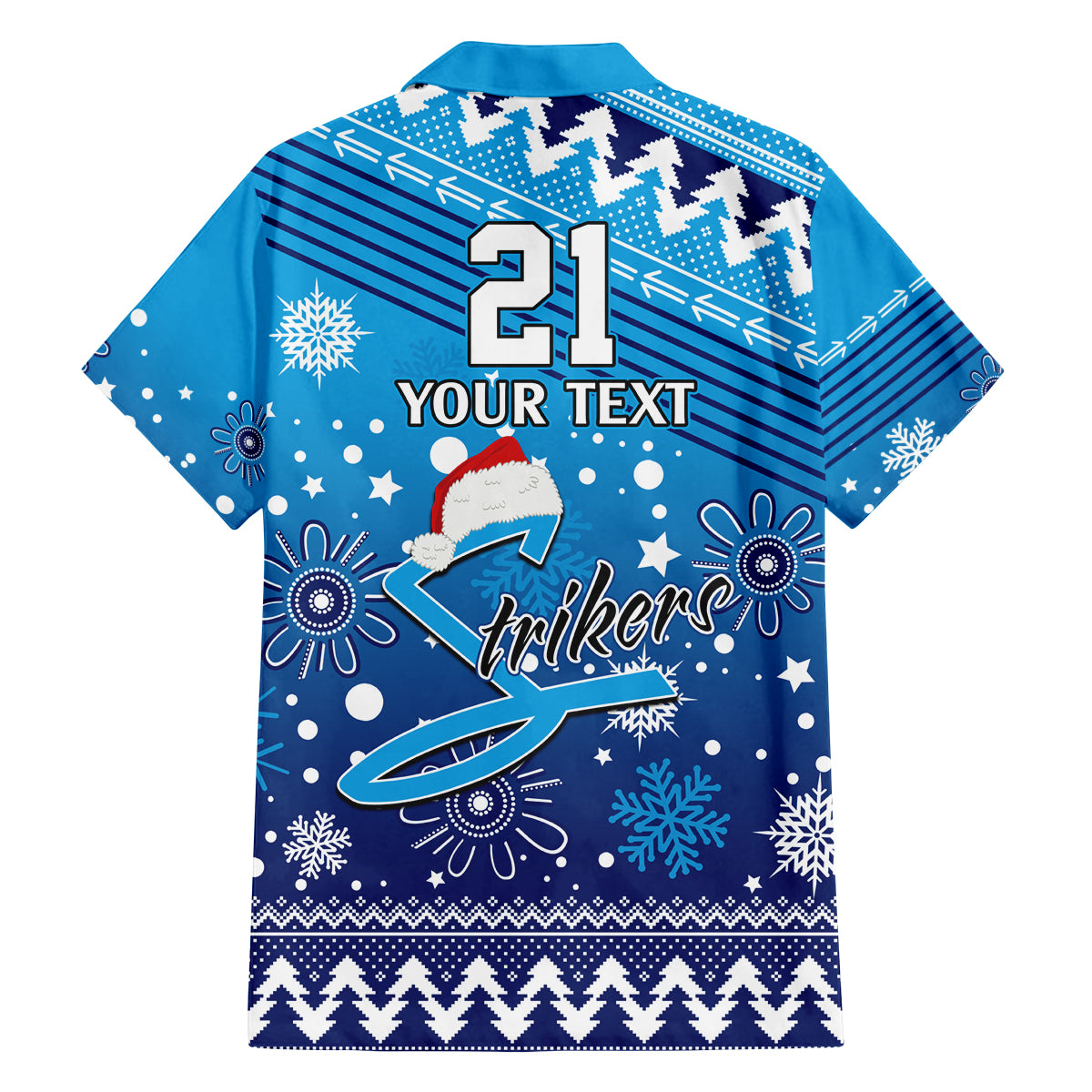 custom-strikers-bbl-family-matching-off-shoulder-short-dress-and-hawaiian-shirt-christmas-vibe-2023