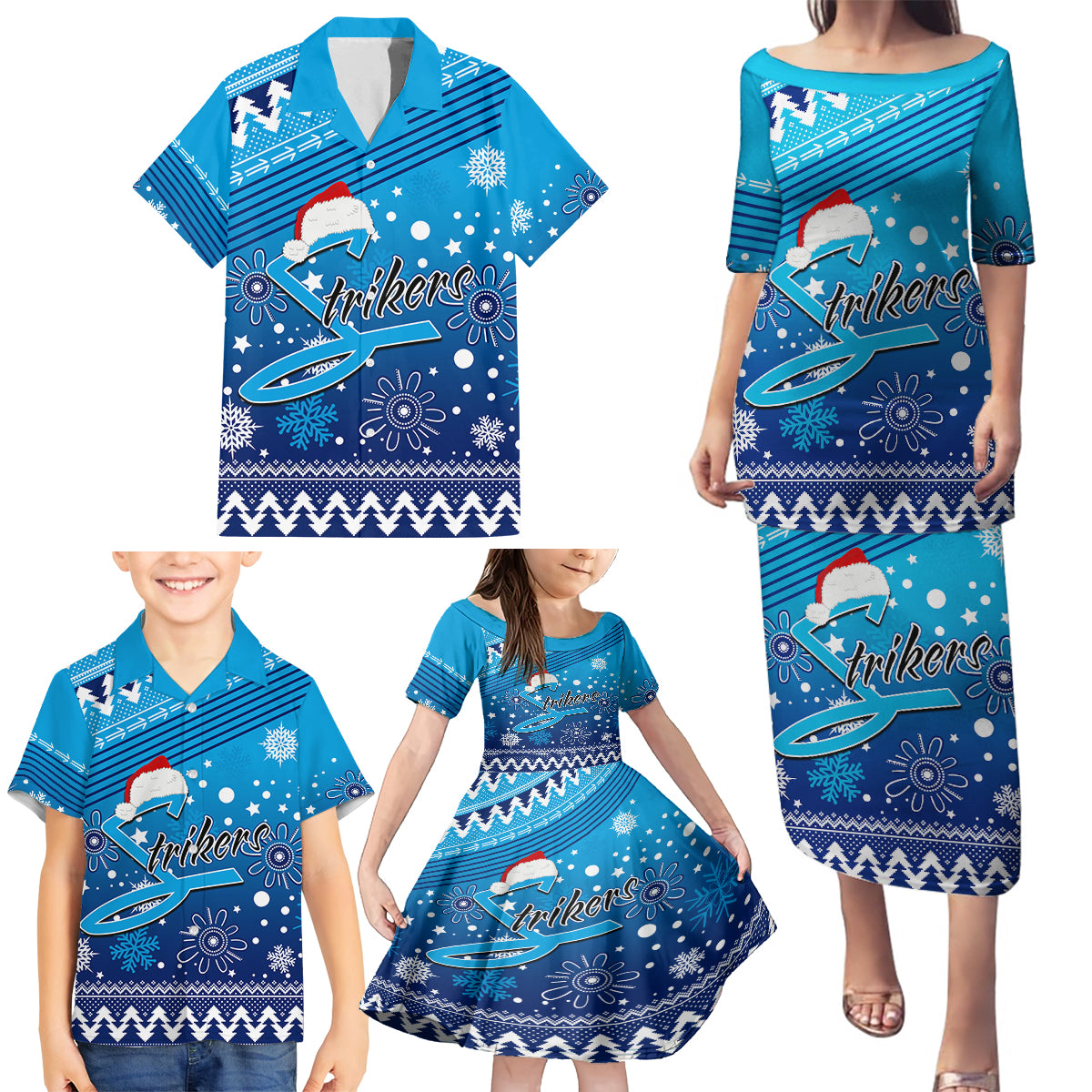 custom-strikers-bbl-family-matching-puletasi-dress-and-hawaiian-shirt-christmas-vibe-2023