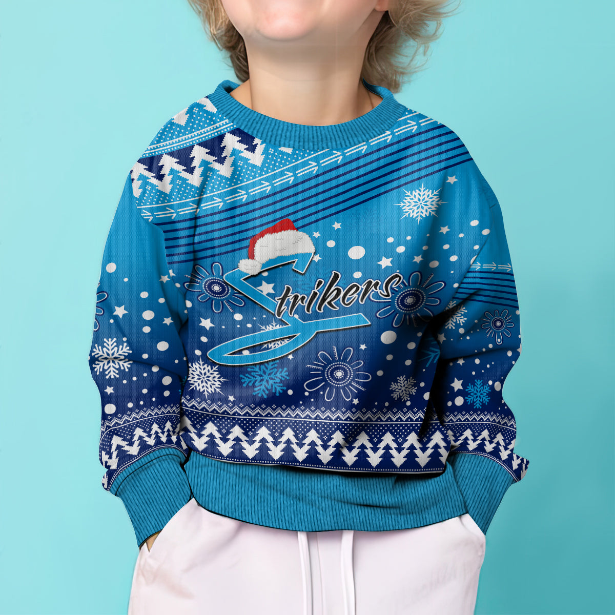 custom-strikers-bbl-kid-ugly-christmas-sweater-christmas-vibe-2023