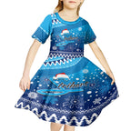 custom-strikers-bbl-kid-short-sleeve-dress-christmas-vibe-2023
