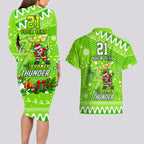 custom-thunder-bbl-couples-matching-long-sleeve-bodycon-dress-and-hawaiian-shirt-christmas-vibe-2023