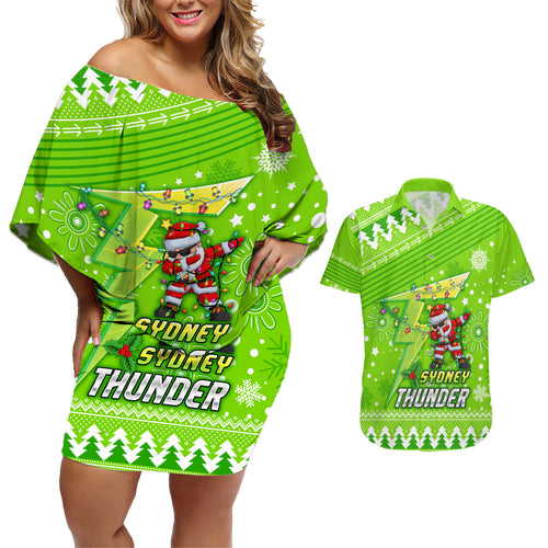 custom-thunder-bbl-couples-matching-off-shoulder-short-dress-and-hawaiian-shirt-christmas-vibe-2023