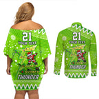 custom-thunder-bbl-couples-matching-off-shoulder-short-dress-and-long-sleeve-button-shirt-christmas-vibe-2023