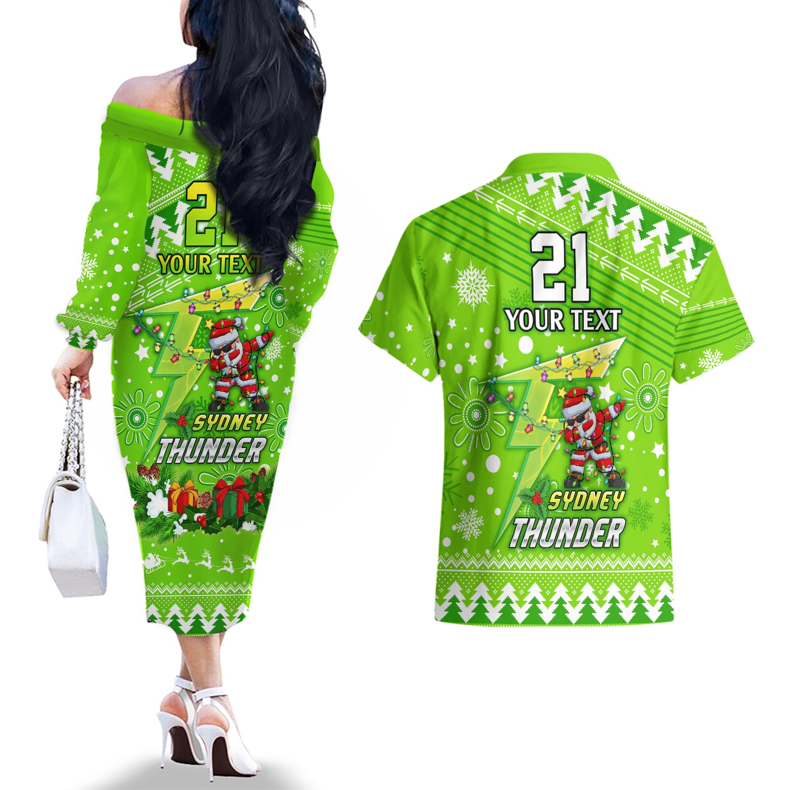 custom-thunder-bbl-couples-matching-off-the-shoulder-long-sleeve-dress-and-hawaiian-shirt-christmas-vibe-2023