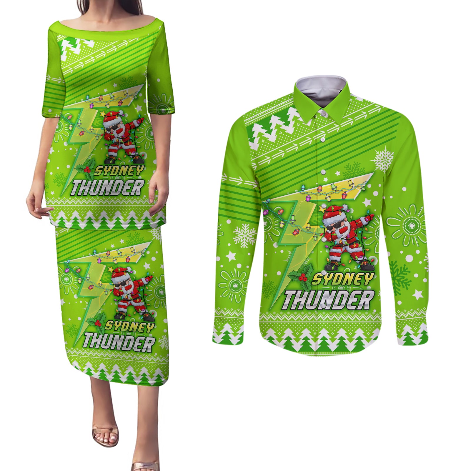 custom-thunder-bbl-couples-matching-puletasi-dress-and-long-sleeve-button-shirt-christmas-vibe-2023