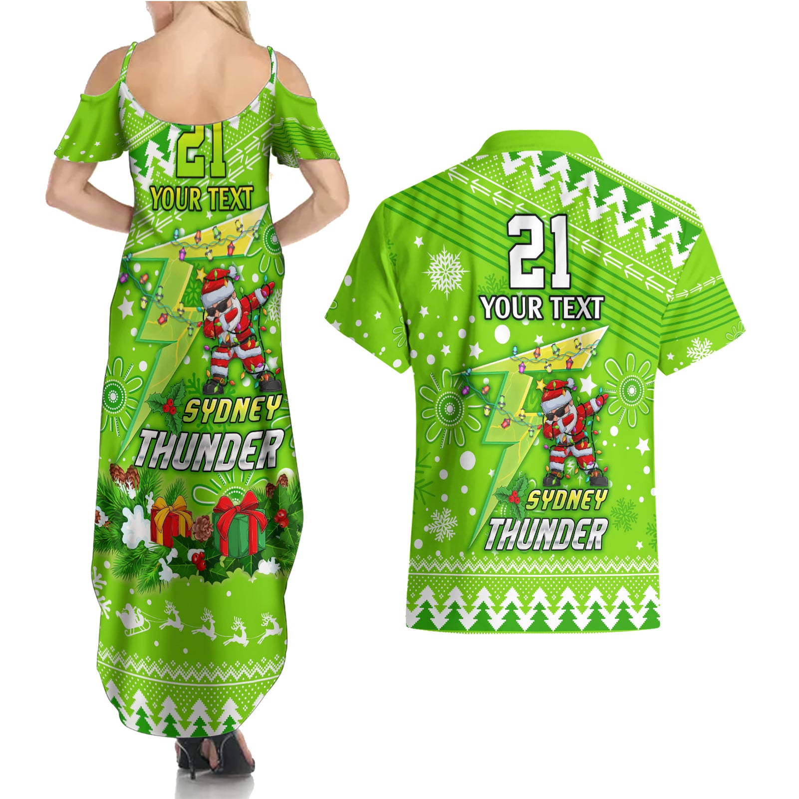 custom-thunder-bbl-couples-matching-summer-maxi-dress-and-hawaiian-shirt-christmas-vibe-2023