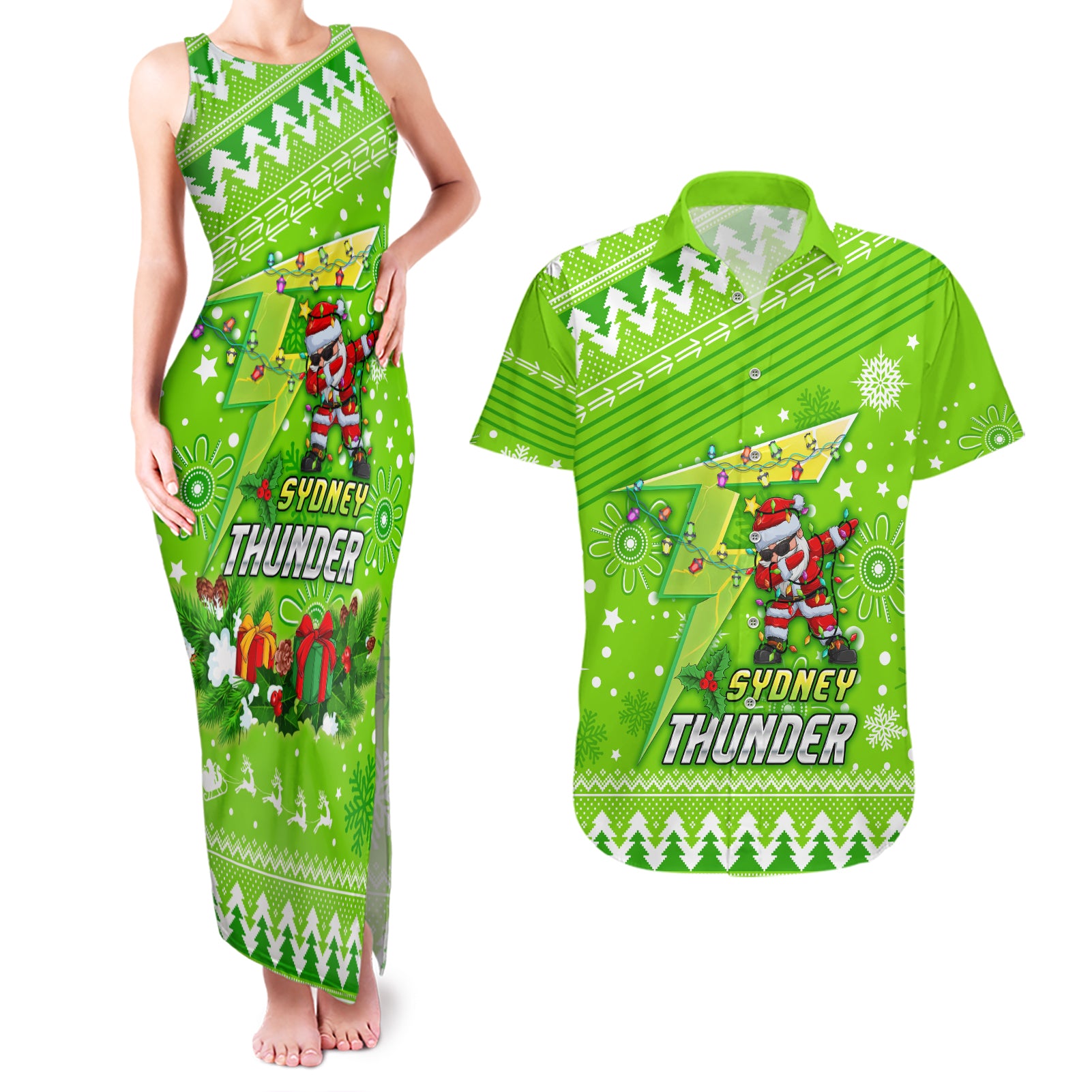 custom-thunder-bbl-couples-matching-tank-maxi-dress-and-hawaiian-shirt-christmas-vibe-2023