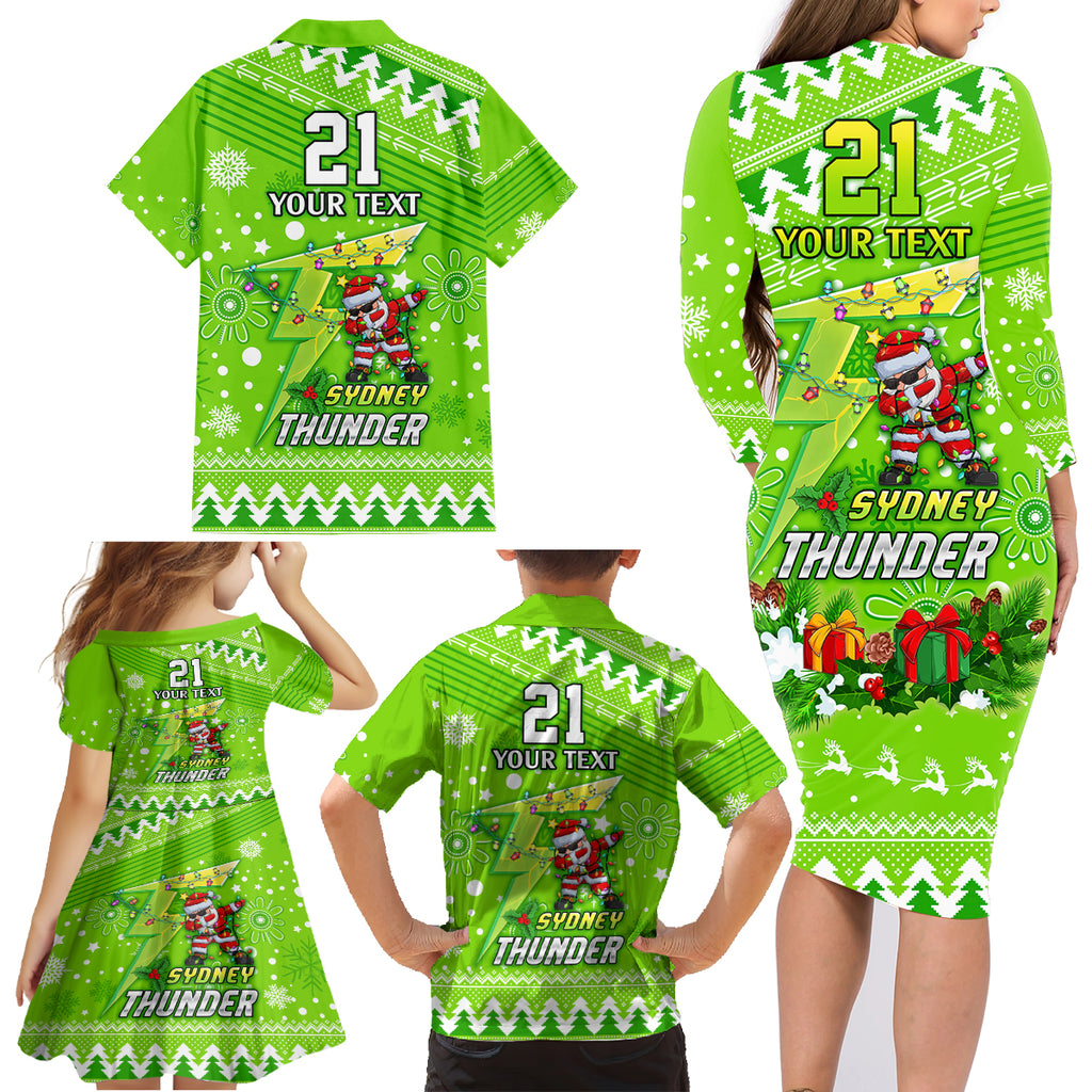 custom-thunder-bbl-family-matching-long-sleeve-bodycon-dress-and-hawaiian-shirt-christmas-vibe-2023