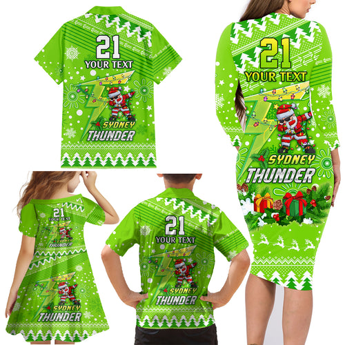 custom-thunder-bbl-family-matching-long-sleeve-bodycon-dress-and-hawaiian-shirt-christmas-vibe-2023