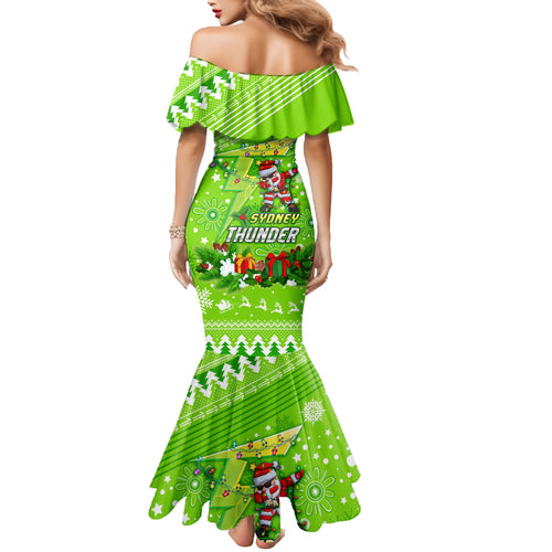 custom-thunder-bbl-family-matching-mermaid-dress-and-hawaiian-shirt-christmas-vibe-2023