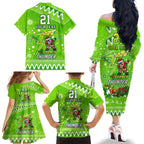 custom-thunder-bbl-family-matching-off-shoulder-long-sleeve-dress-and-hawaiian-shirt-christmas-vibe-2023