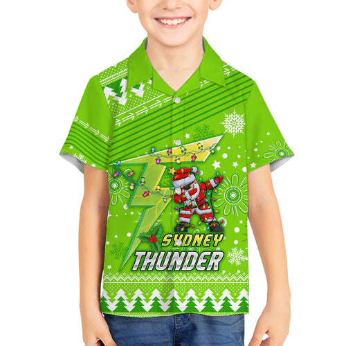 custom-thunder-bbl-family-matching-off-shoulder-long-sleeve-dress-and-hawaiian-shirt-christmas-vibe-2023