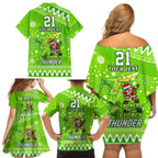 custom-thunder-bbl-family-matching-off-shoulder-short-dress-and-hawaiian-shirt-christmas-vibe-2023