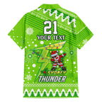 custom-thunder-bbl-family-matching-off-shoulder-short-dress-and-hawaiian-shirt-christmas-vibe-2023