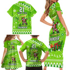 custom-thunder-bbl-family-matching-short-sleeve-bodycon-dress-and-hawaiian-shirt-christmas-vibe-2023
