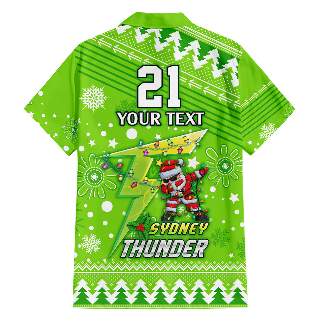 custom-thunder-bbl-family-matching-short-sleeve-bodycon-dress-and-hawaiian-shirt-christmas-vibe-2023