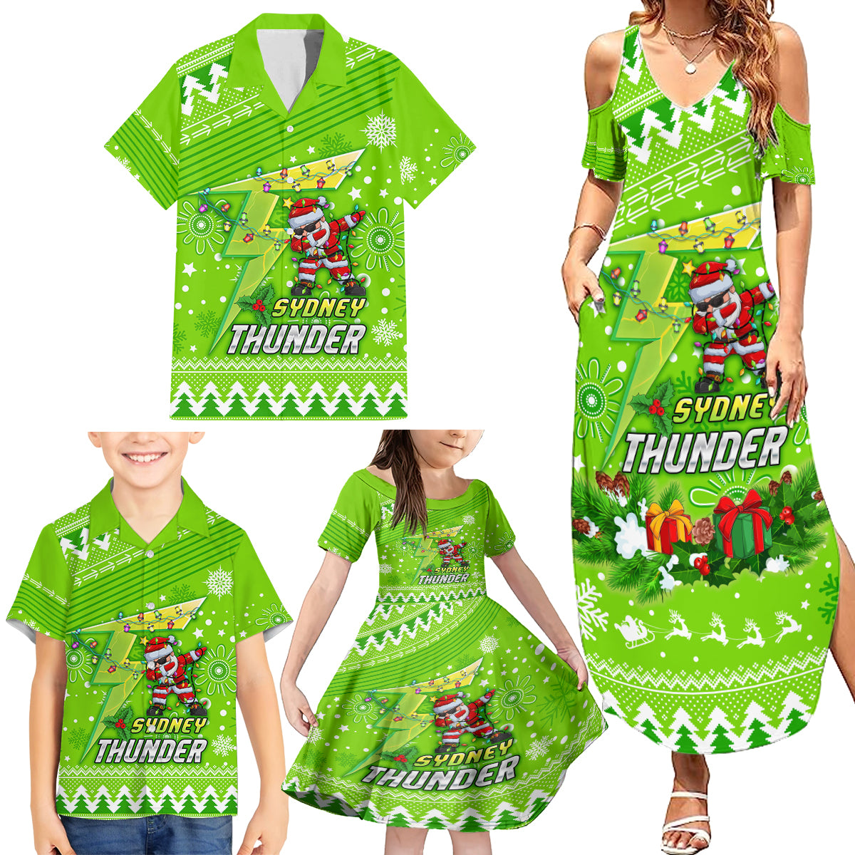 custom-thunder-bbl-family-matching-summer-maxi-dress-and-hawaiian-shirt-christmas-vibe-2023