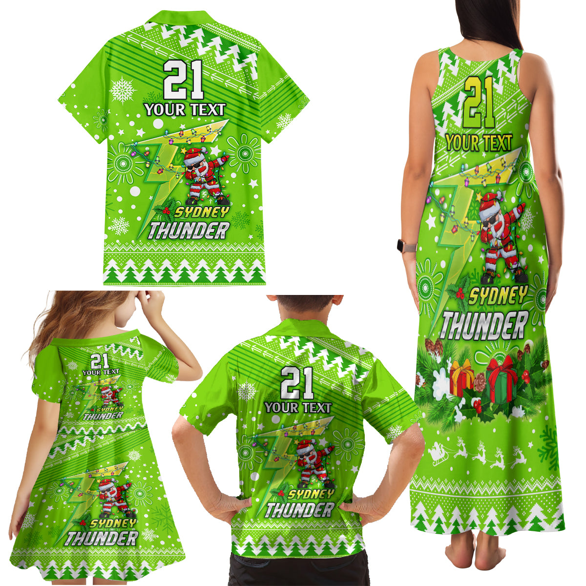 custom-thunder-bbl-family-matching-tank-maxi-dress-and-hawaiian-shirt-christmas-vibe-2023