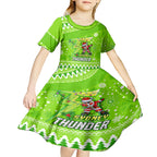 custom-thunder-bbl-kid-short-sleeve-dress-christmas-vibe-2023