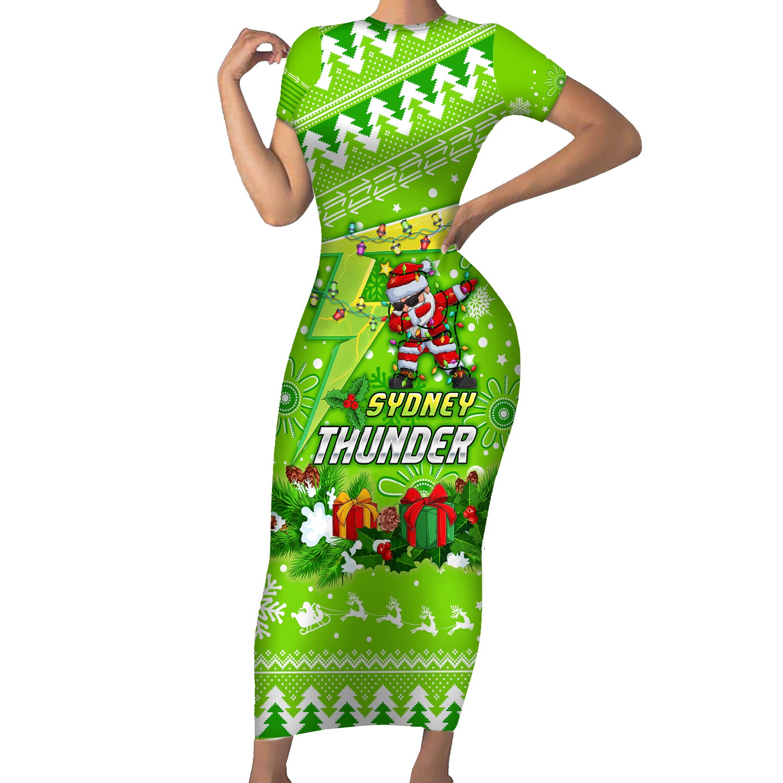 custom-thunder-bbl-short-sleeve-bodycon-dress-christmas-vibe-2023