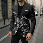 New Zealand Lawn Bowls Custom Blazer Black Maori Warrior Tribal Silver Fern - Aussie Hoodie