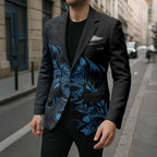 New Zealand Lawn Bowls Custom Blazer Blue Maori Warrior Tribal Silver Fern - Aussie Hoodie