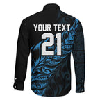 New Zealand Lawn Bowls Custom Family Matching Long Sleeve Bodycon Dress and Hawaiian Shirt Blue Maori Warrior Tribal Silver Fern - Aussie Hoodie