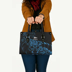 New Zealand Lawn Bowls Leather Bag Blue Maori Warrior Tribal Silver Fern - Aussie Hoodie
