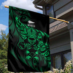 New Zealand Lawn Bowls Garden Flag Green Maori Warrior Tribal Silver Fern - Aussie Hoodie