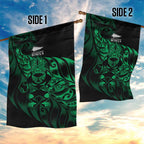New Zealand Lawn Bowls Garden Flag Green Maori Warrior Tribal Silver Fern - Aussie Hoodie