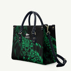 New Zealand Lawn Bowls Leather Bag Green Maori Warrior Tribal Silver Fern - Aussie Hoodie
