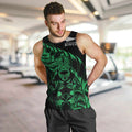 New Zealand Lawn Bowls Custom Men Tank Top Green Maori Warrior Tribal Silver Fern - Aussie Hoodie