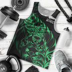 New Zealand Lawn Bowls Custom Men Tank Top Green Maori Warrior Tribal Silver Fern - Aussie Hoodie
