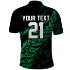 New Zealand Lawn Bowls Custom Polo Shirt Green Maori Warrior Tribal Silver Fern - Aussie Hoodie