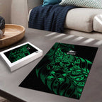 New Zealand Lawn Bowls Puzzle Green Maori Warrior Tribal Silver Fern - Aussie Hoodie