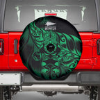New Zealand Lawn Bowls Spare Tire Cover Green Maori Warrior Tribal Silver Fern - Aussie Hoodie