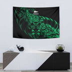 New Zealand Lawn Bowls Tapestry Green Maori Warrior Tribal Silver Fern - Aussie Hoodie