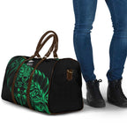 New Zealand Lawn Bowls Travel Bag Green Maori Warrior Tribal Silver Fern - Aussie Hoodie