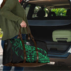New Zealand Lawn Bowls Travel Bag Green Maori Warrior Tribal Silver Fern - Aussie Hoodie