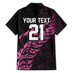 New Zealand Lawn Bowls Custom Family Matching Tank Maxi Dress and Hawaiian Shirt Pink Maori Warrior Tribal Silver Fern - Aussie Hoodie
