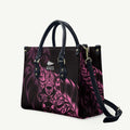New Zealand Lawn Bowls Leather Bag Pink Maori Warrior Tribal Silver Fern - Aussie Hoodie