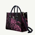 New Zealand Lawn Bowls Leather Bag Pink Maori Warrior Tribal Silver Fern - Aussie Hoodie