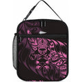 New Zealand Lawn Bowls Lunch Bag Pink Maori Warrior Tribal Silver Fern