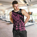 New Zealand Lawn Bowls Custom Men Tank Top Pink Maori Warrior Tribal Silver Fern - Aussie Hoodie
