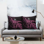 New Zealand Lawn Bowls Pillow Cover Pink Maori Warrior Tribal Silver Fern - Aussie Hoodie