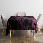 New Zealand Lawn Bowls Tablecloth Pink Maori Warrior Tribal Silver Fern - Aussie Hoodie