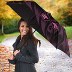 New Zealand Lawn Bowls Umbrella Pink Maori Warrior Tribal Silver Fern - Aussie Hoodie