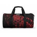 New Zealand Lawn Bowls Duffle Bag Red Maori Warrior Tribal Silver Fern