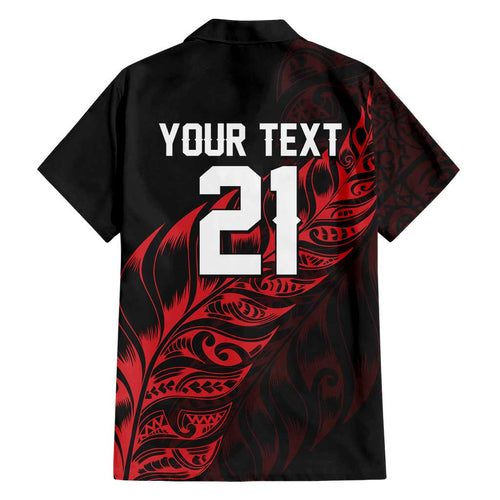 New Zealand Lawn Bowls Custom Family Matching Long Sleeve Bodycon Dress and Hawaiian Shirt Red Maori Warrior Tribal Silver Fern - Aussie Hoodie