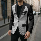 World Football 2026 New Zealand Custom Blazer All White Fern Maori Tribal - Aussie Hoodie